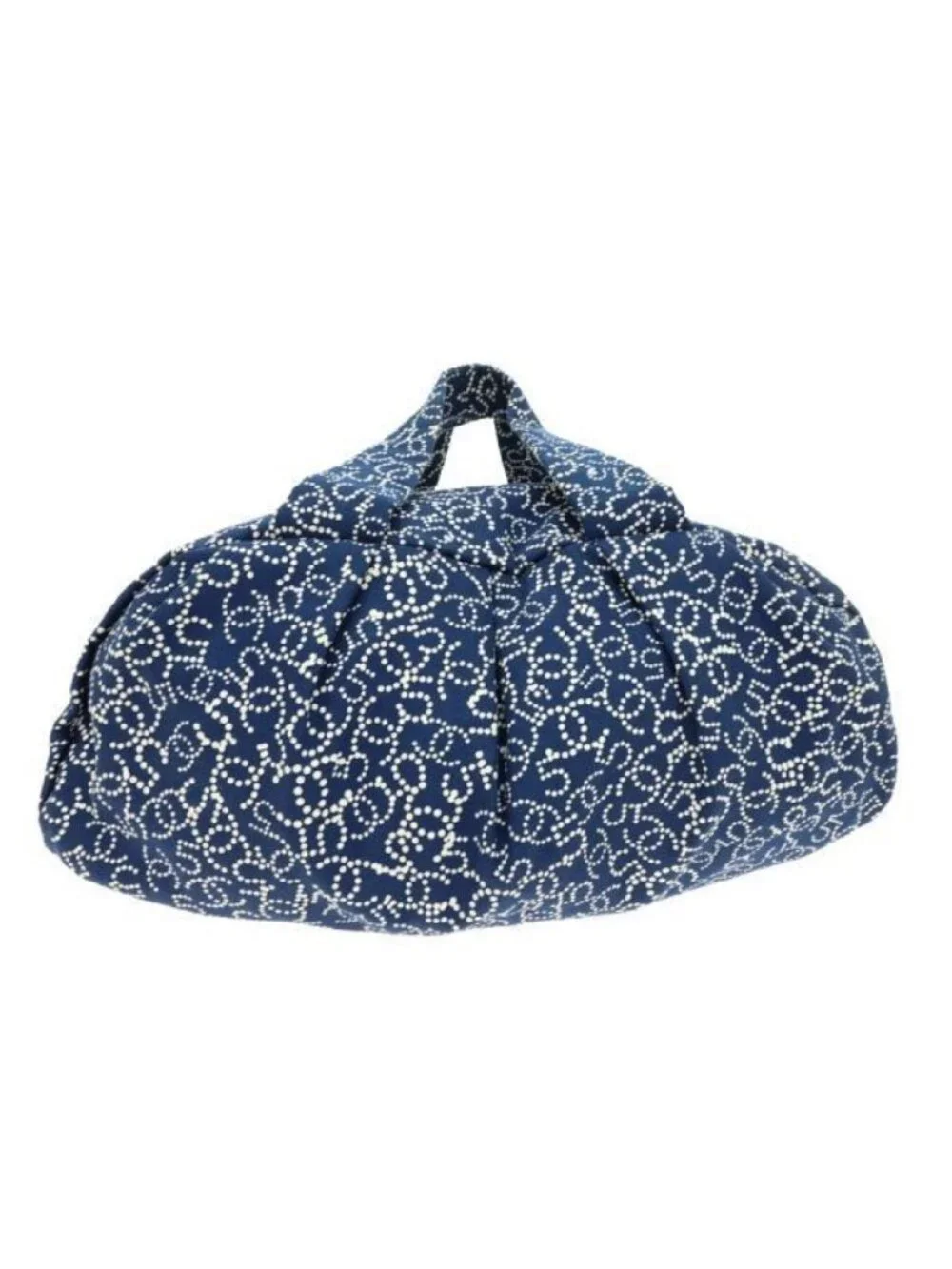 Chanel Canvas Clutch Navy